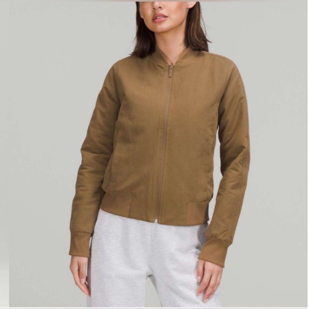 Lululemon bomber jacket